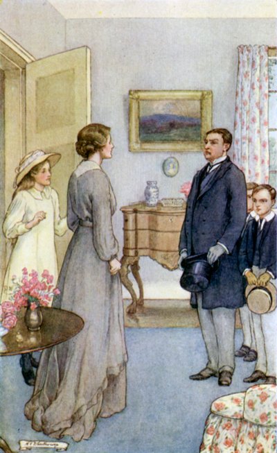 Scene from The Slowcoach, by Edward Verrall Lucas by Mary V. Wheelhouse